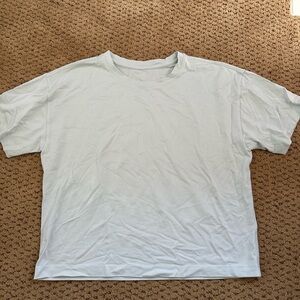 Zella White Short Sleeve Tee Relaxed Fit